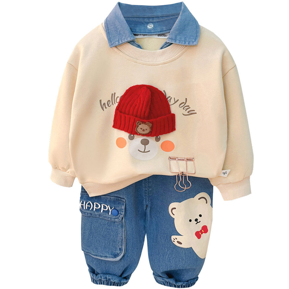 Toddler Split Boy Suit